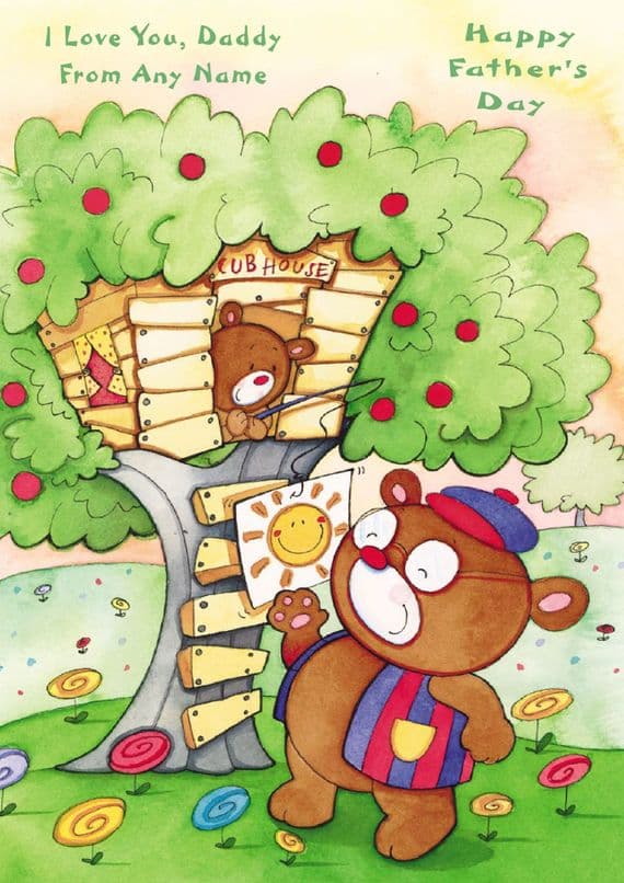 Add A Name Father's Day-I Love You Daddy