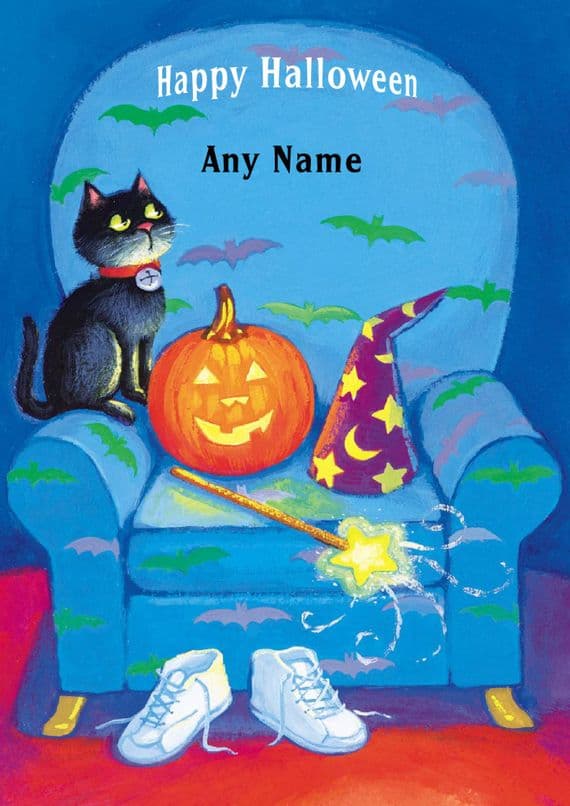 Add A Name Halloween Chair