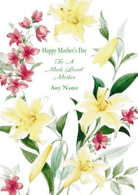 Add A Name Mother's Day-Lilies