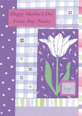 Add A Name Mother's Day-Pastel Flowers