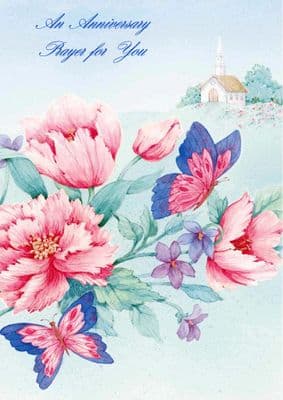 Anniversary - Church and Flowers