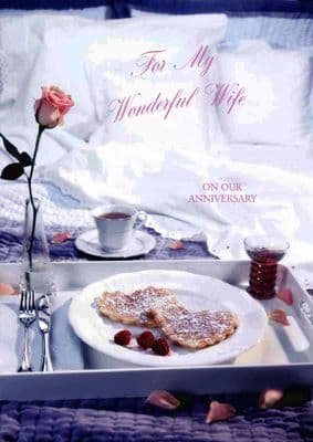 Anniversary - Her breakfast