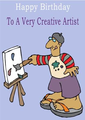Artist - Greeting Card