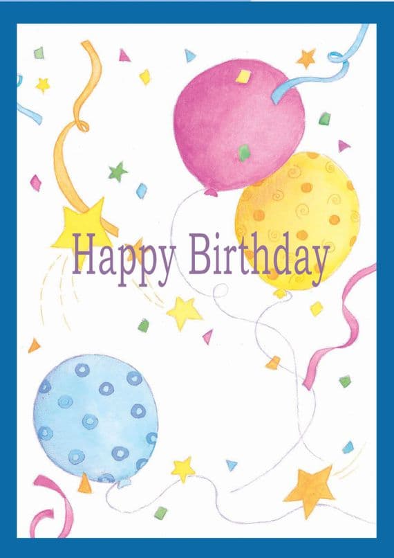 Birthday - Adult - Balloons