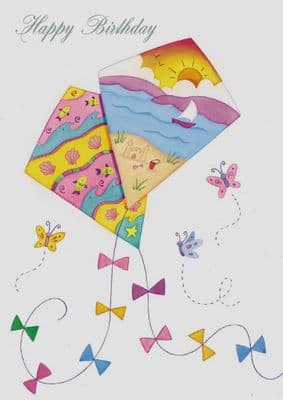 Birthday - Adult - Colourful Kites