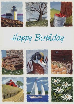 Birthday - Adult - Country Scene