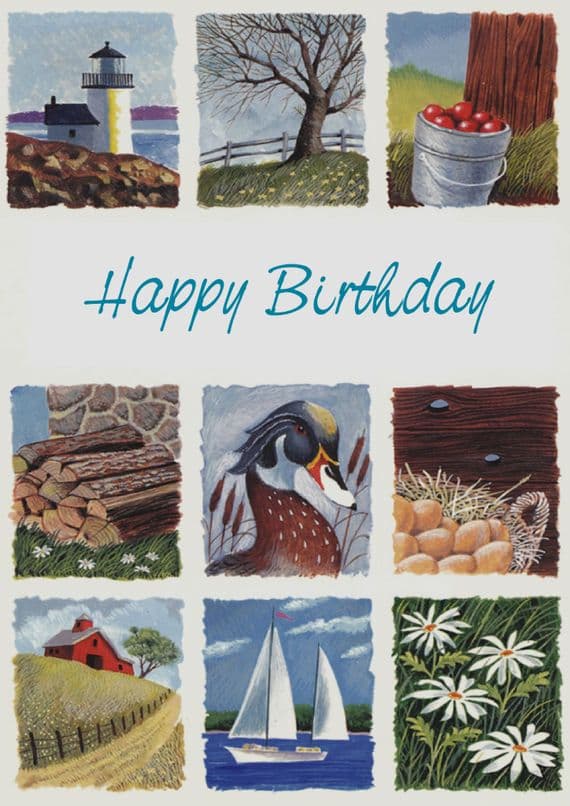 Birthday - Adult - Country Scene