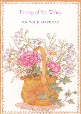 Birthday - Adult - Flower Basket