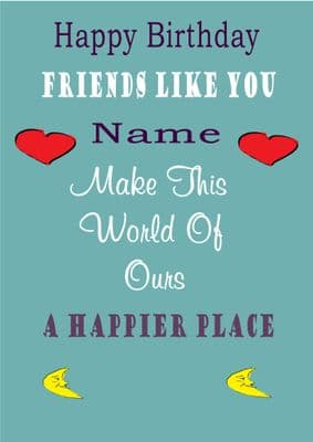 Birthday - Adult - Friends