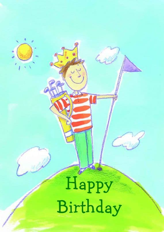 Birthday - Adult - King Of The Fairway