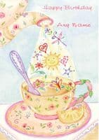 Birthday - Adult - Teacup and Sunshine