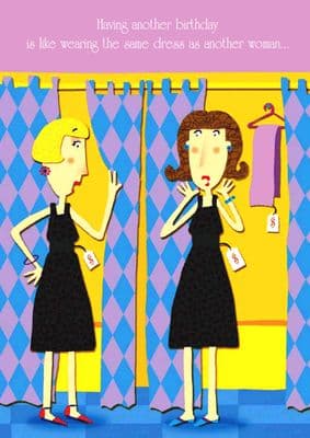 Birthday - Adult - Trying On Dresses
