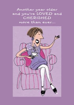 Birthday - Adult - Woman In Chair