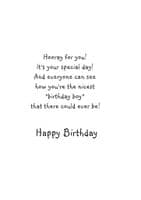 Birthday - Child - Football Boy