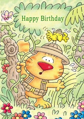 Birthday - Child - Jungle Cat