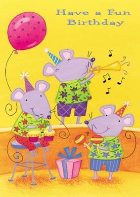 Birthday - Child - Musical Mice