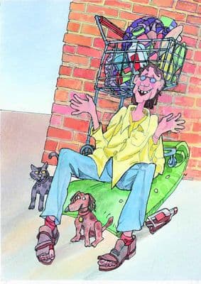 Blank - Adult - Man In Trouble