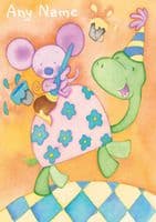 Blank - Child - Turtle and Mouse