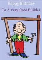 Builder - Greeting Card