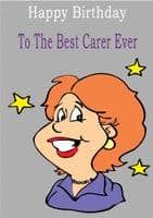 Carer - Greeting Card