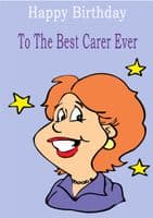 Carer - Greeting Card