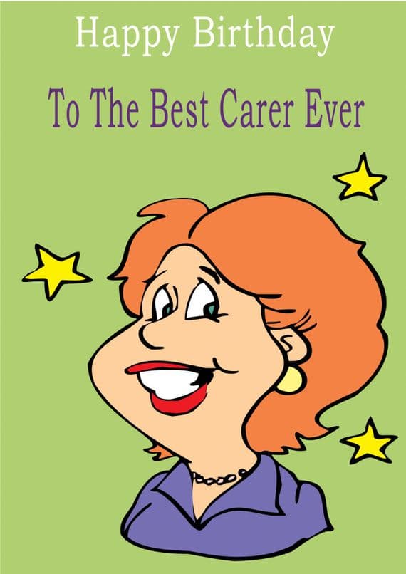Carer - Greeting Card