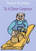 Carpenter - Greeting Card