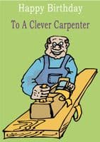 Carpenter - Greeting Card