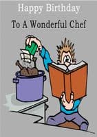 Chef - Greeting Card
