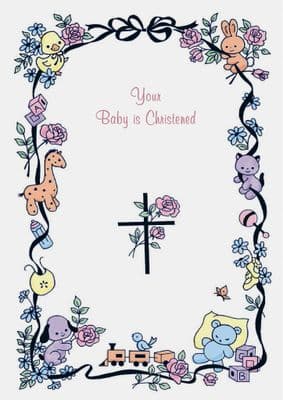 Christening - Baptism Cross