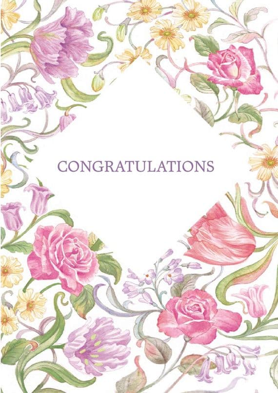 Congratulations - Floral