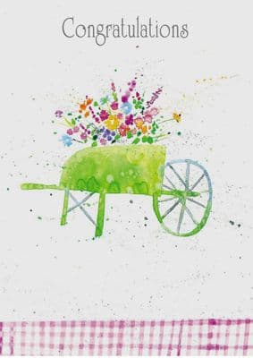 Congratulations - Wheelbarrow
