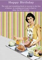 Cooking-Birthday Card