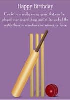 Cricket-Birthday with quote