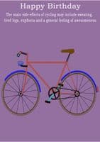 Cycling-Birthday Card