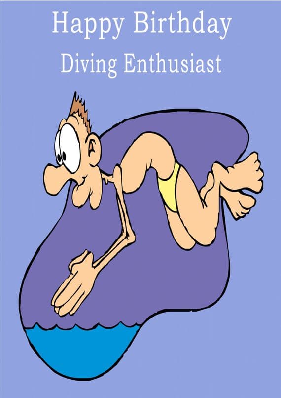 Diving-Happy Birthday 1