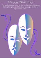 Dramatics-Birthday Card