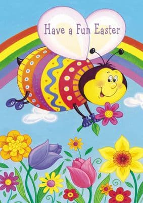 Easter Card-Bee