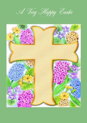 Easter Card-Easter Cross