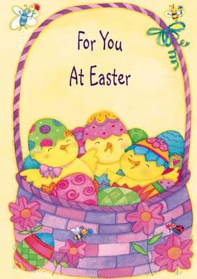 Easter Card-Egg Chicks
