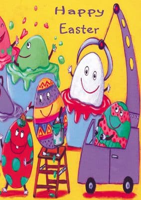 Easter Card-Egg Painting