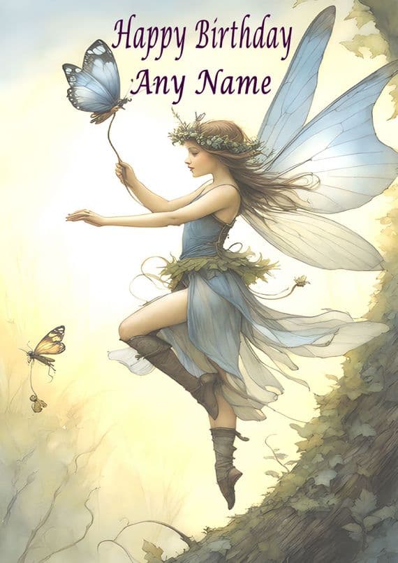 Fairy Birthday Card