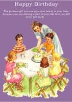 Family Time-Birthday Card