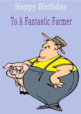 Farmer - Greeting Card