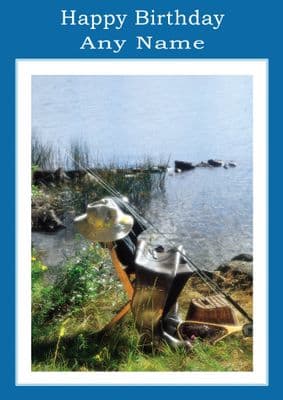 Fishing Birthday Card