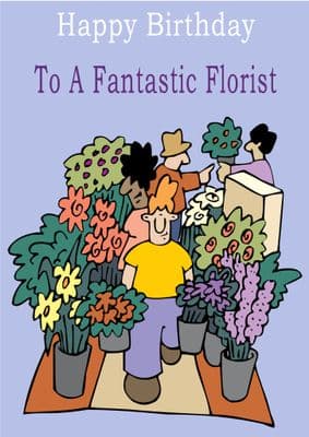 Florist - Greeting Card