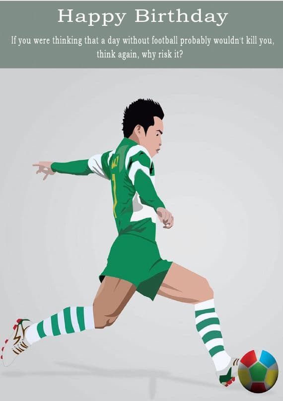 Football-Birthday Card