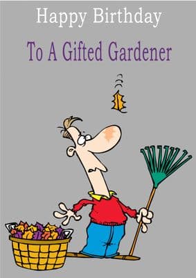 Gardener - Greeting Card