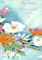 Get Well - Adult - Painted Flowers
