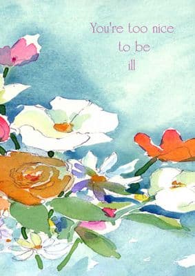 Get Well - Adult - Painted Flowers